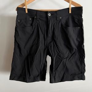 Prana Brion Shorts | Mens 32 x 9 | Black
